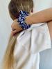 House of Scrunchies Blue/White Maritim Midi