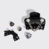 Kitsch KitschPop Cloud Clip Set Black