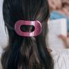 Teleties Flat Round Clip medium Wild Side
