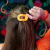 Teleties Flat Round Clip tiny Day Rave