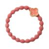 ByEloise London Enamel Gold Quatrfoil Coral 1 St