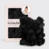 Kitsch Satin Sleep Scrunchies schwarz