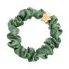 ByEloise Gold Star Silk Scrunchie Sage Green 1 St