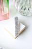 CG Home gerader Mini Clip silber glitzer