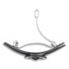 Sui Ava Rope Hair Clip Silver