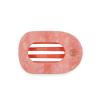 Teleties Flat Round Clip medium Dreamsicle