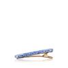 CG Home rechteckige Haarspange holographisch blau