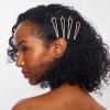 Kitsch Drop Bobby Pins aus Metall mit Strasssteinen