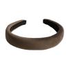 Dark Velvet Hairband Chokolate Brown