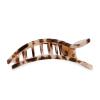 Teleties Large Flat Rectangle Hair Clip Blonde Tortoise