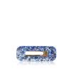 CG Home rechteckige Haarspange holographisch blau