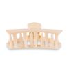 Teleties Open Hair Clip groß Almond Beige