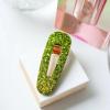 CG Home Dreieckige Haarspange limette glitzer