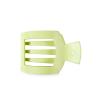 Teleties Medium Flat Square Hair Clip Aloe, There