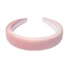 Dark Velvet Hairband Light Rose 1 St