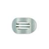 Teleties Flat Round Clip klein Dew Drop 1 St
