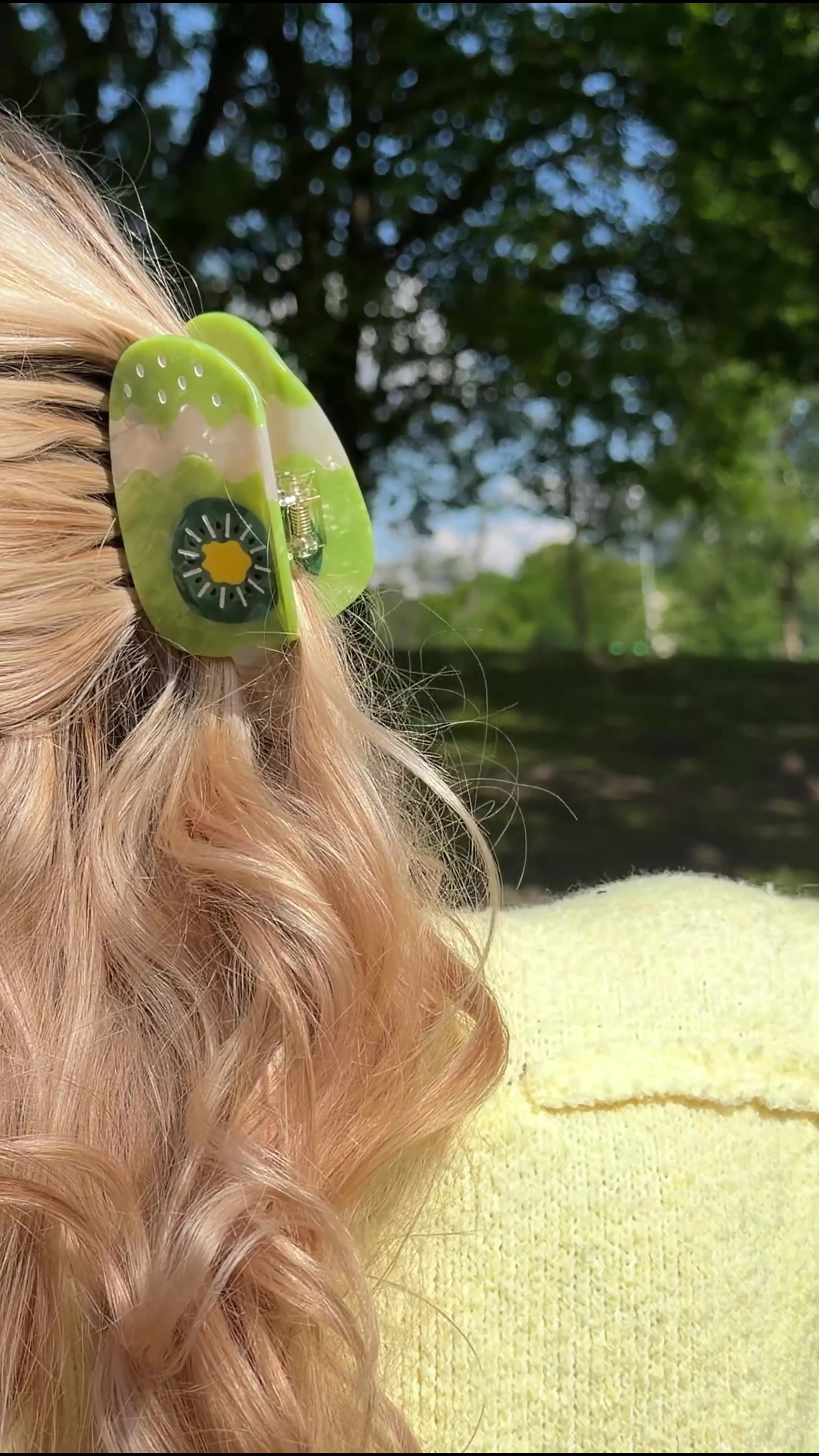 Helly Hair Haarklammer Eis Kiwi